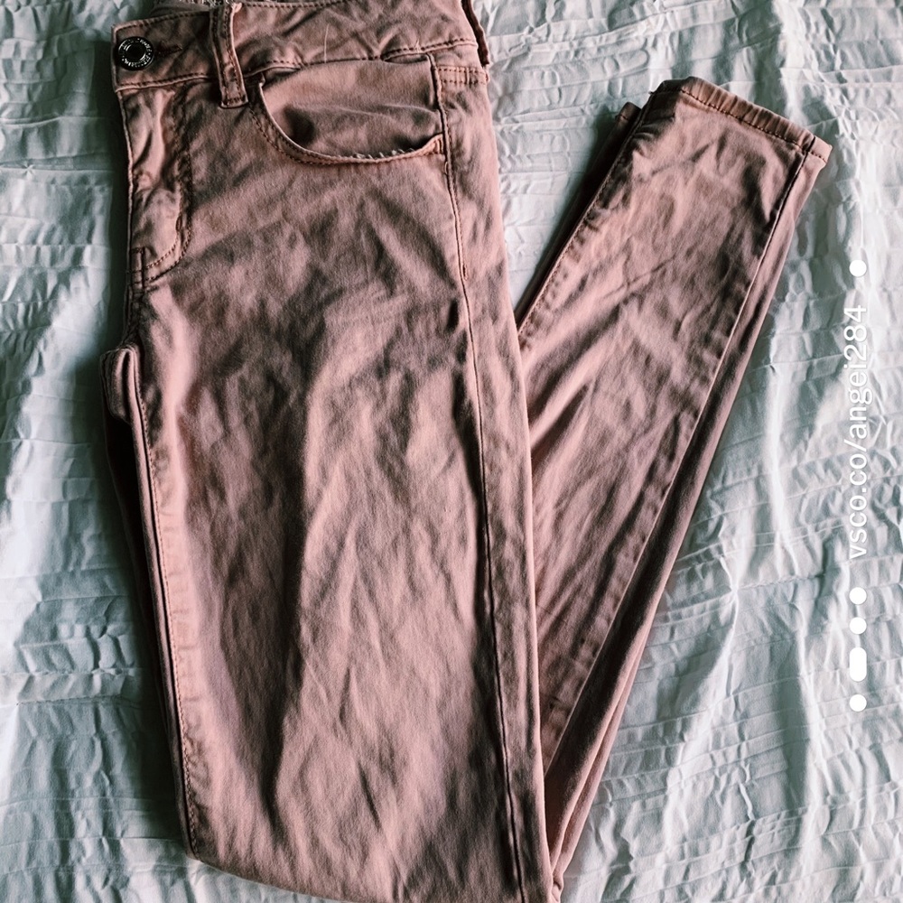 American eagle pink jagging‘s
